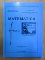 Buletin matematic, nr. 6, 1995
