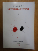 Anticariat: L'annee Stendhalienne, nr. 2, 2003