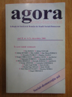 Anticariat: Revista Agora social-democrata, anul II, nr. 4, decemrbie 2000
