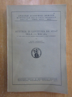 Alexandru Lapedatu - Austria si lovitura de stat de la 2/14 mai 1864