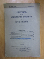 Journal of the Western Society of Engineers, vol. XXII, nr. 10, decembrie 1917