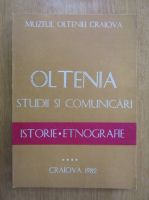 Oltenia, studii si comunicari