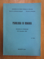Psihologia in Romania