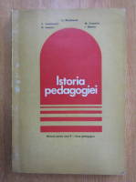Stefan Barsanescu - Istoria pedagogiei. Manual pentru anul V, licee pedagogice