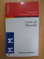 Anticariat: Alain Graf - Lexic de filosofie