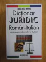Alina Elena Ghimis - Dictionar juridic roman-italian
