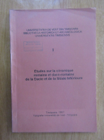 Etudes sur la ceramique romaine et daco romaine de la Dacie et de la Mesie Inferieure (volumul 1)
