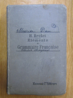 H. Brelet - Elements de grammaire francaise