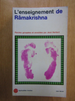 Jean Herbert - L'enseignement de Ramakrishna
