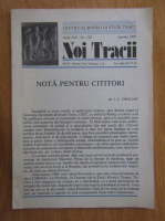 Revista Noi Tracii, anul XIV, nr. 125, aprilie 1985