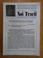 Revista Noi Tracii, anul XV, nr. 142, septembrie 1986