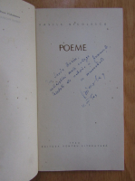 Anticariat: Vasile Nicolescu - Poeme (cu autograful autorului)