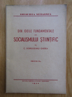 C. Dobrogeanu-Gherea - Din ideile fundamentale ale socialismului stiintific
