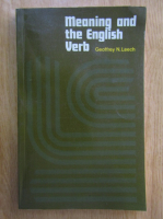 Geoffrey Leech - Meaning and the English Verb