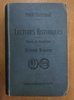 Paul Guiraud - Lectures Historiques
