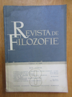 Anticariat: Revista de Filozofie, tomul 15, nr. 8, 1968