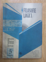 Revista Filosofie logica, volumul IX, nr. 5, 1972
