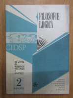 Revista Filosofie logica, volumul X, nr. 2, 1973