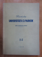 Revista Universitatii C. I. Parhon, nr. 2-3, 1955