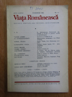 Anticariat: Revista Viata Romaneasca, anul LXXVII, nr. 11, noiembrie 1982