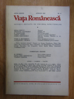 Revista Viata Romaneasca, anul LXXVII, nr. 4, aprilie 1982