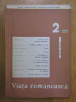 Revista Viata Romaneasca, anul XX, nr. 2, februarie 1967