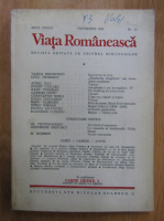 Revista Viata Romaneasca, anul XXXIII, nr. 12, decembrie 1980