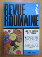 Anticariat: Revue Roumaine, anul XXVIII, nr. 2, 1974