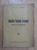 T. Negoita - Sabbathul Vechiului Testament