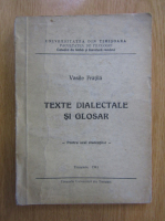 Vasile Fratila - Texte dialectale si glosar