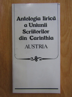 Anticariat: Antologia lirica a Uniunii Scriitorilor din Carinthia