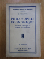 J. Vialatoux - Philosophie economique