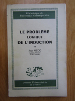 Jean Nicod - Le probleme logique de l'induction