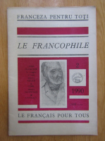 Le francophile, nr. 2, 1990