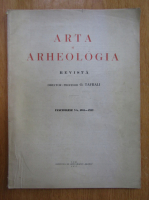 Revista Arta si Arheolologia, fascicolele 7-8, 1931-1932