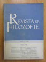Revista de Filozofie, tomul 11, nr. 5, 1964