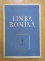 Revista Limba Romana, anul X, nr. 2, 1961