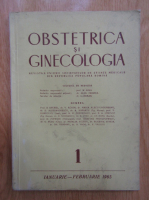 Anticariat: Revista Obstetrica si ginecologia, nr. 1, ianuarie-februarie 1965