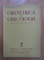 Revista Obstetrica si ginecologia, nr. 2, martie-aprilie 1959