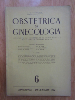 Revista Obstetrica si ginecologia, nr. 6, noiembrie-decembrie 1964