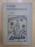 Revista Viata Romaneasca, anul XXIII, nr. 1, ianuarie 1970