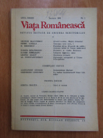 Revista Viata Romaneasca, anul XXXIII, nr. 1, ianuarie 1980