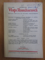 Revista Viata Romaneasca, anul XXXIII, nr. 10, octombrie 1980