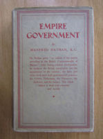 Manfred Nathan - Empire Government