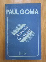 Anticariat: Paul Goma - Amnezia la romani