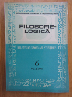 Revista Filosofie logica, volumul X, nr. 6, 1973