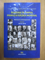 Romania in timpul Primului Razboi Mondial. Marturii contemporane (volumul 1)