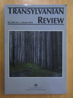 Transylvanian Review, vol. XXV, nr. 3, toamna 2016
