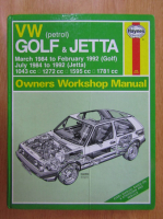 I. M. Coomber - VW Petrol Golf and Jetta. Owners Workshop Manual