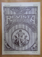 Revista Pentru Toti, anul VII, nr. 4, 1924